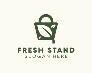 Stand - Organic Plant Shopping logo design