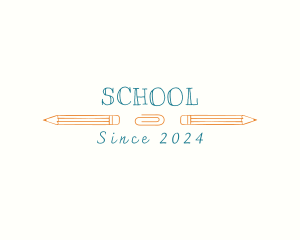 School Drawing Class logo design