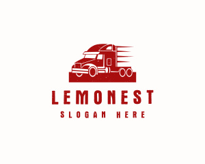 Trade - Fast Cargo Truck logo design