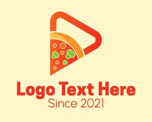 Pizzeria - Pizza Delivery App logo design