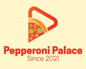Pepperoni - Pizza Delivery App logo design