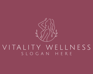 Woman Body Wellness  logo design