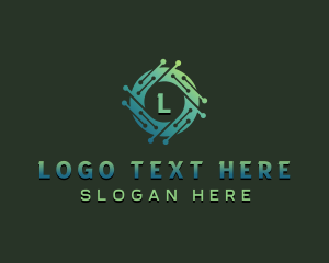 Developer - Cyberspace Software Developer logo design