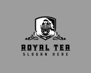 Medieval Royal Knight logo design