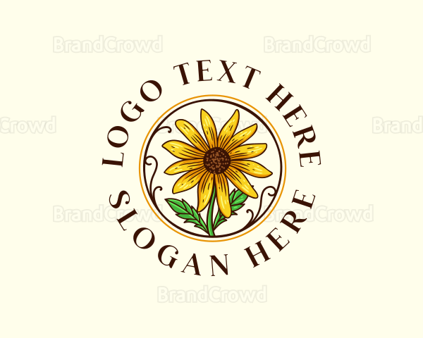 Floral Bloom Flower Logo