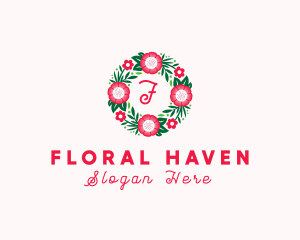 Bouquet - Bouquet Wreath Flower logo design