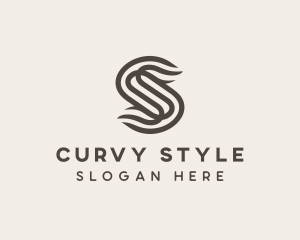 Curvy - Business Company Letter S logo design