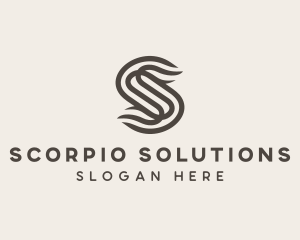 Business Company Letter S logo design