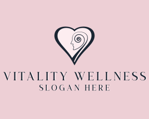 Mental Health Therapy Wellness logo design