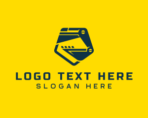 Engineer - Pentagon Excavator Machinery logo design