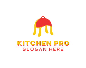 Sauce Kitchen Cloche  logo design