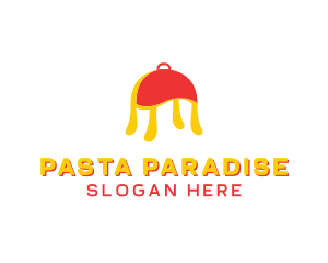Pasta - Sauce Kitchen Cloche logo design