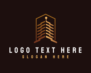 Construction - Real State Building Hotel logo design