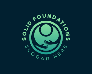 Human Hands Foundation logo design