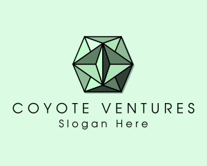 Luxury Emerald Crystal logo design