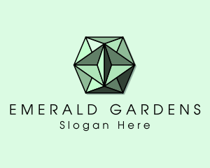 Emerald - Luxury Emerald Crystal logo design