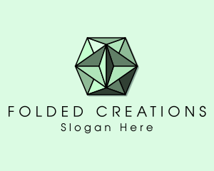 Luxury Emerald Crystal logo design