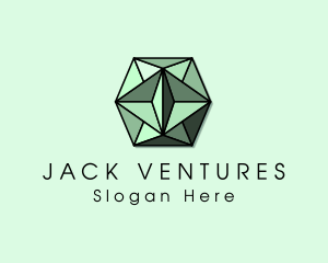 Luxury Emerald Crystal logo design