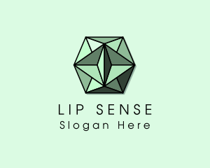 Luxury Emerald Crystal logo design