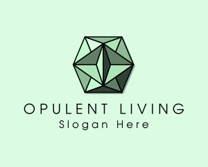 Luxury - Luxury Emerald Gem logo design