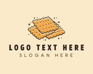 Food - Biscuit Cracker Food logo design