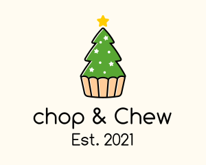 Sweet - Christmas Tree Cake logo design