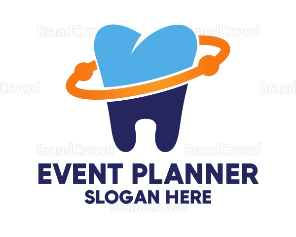 Dental Planet Clean Tooth Logo