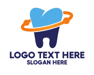 Oral - Dental Planet Clean Tooth logo design