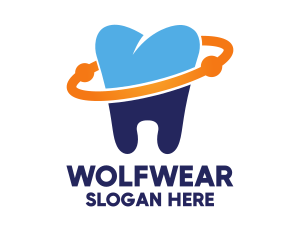 Care - Dental Planet Clean Tooth logo design