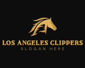 Stallion Horse Equine Stable Logo
