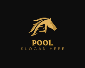 Stallion Horse Equine Stable Logo