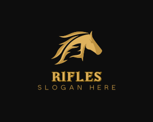 Stallion Horse Equine Stable Logo