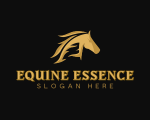 Equine - Stallion Horse Equine Stable logo design