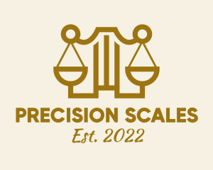 Scales - Law School Scales logo design