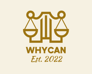 Legal Advice - Law School Scales logo design