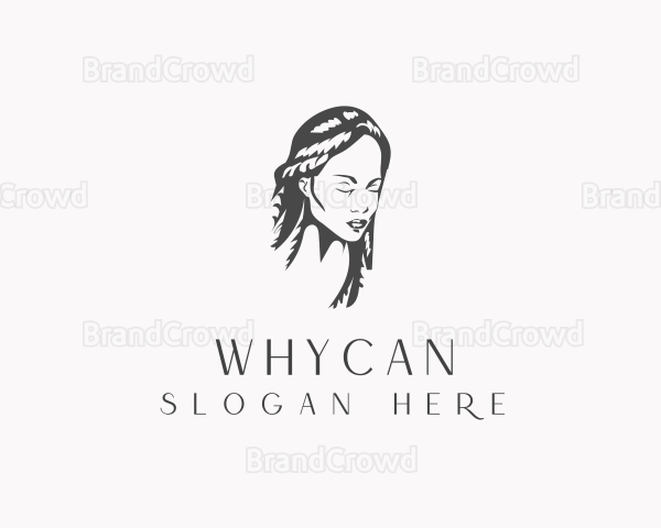 Afro Hair Braid Logo