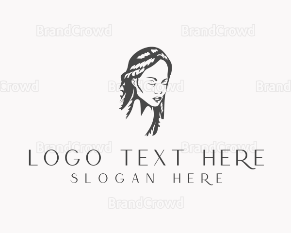 Afro Hair Braid Logo