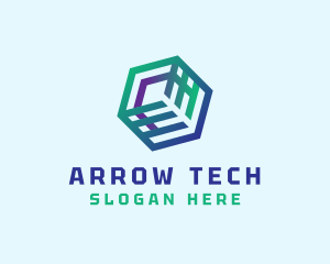 Professional Tech Cube logo design