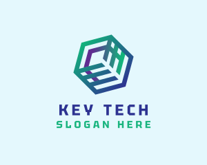 Professional Tech Cube logo design