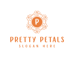 Botany Flower Petals logo design