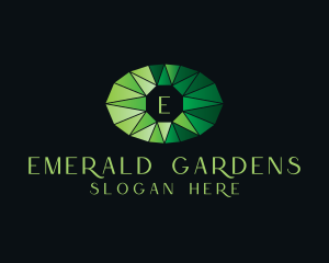Emerald - Precious Jewelry Emerald Gemstone logo design