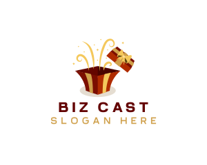 Gift Box Present Logo