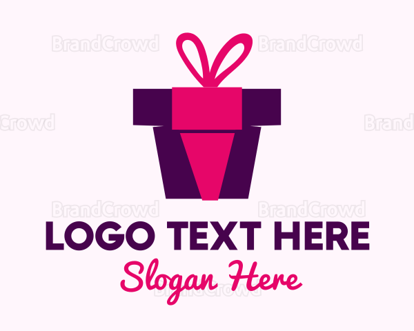 Gift Box Present Logo