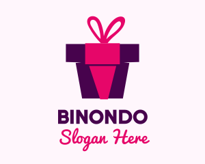 Gift Box Present  Logo