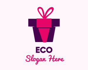 Gift Box Present  Logo