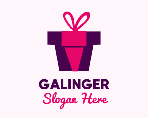 Gift Box Present  Logo