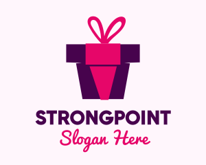 Gift Box Present  Logo