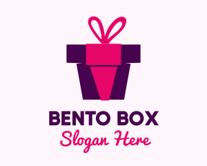 Gift Box Present  logo design