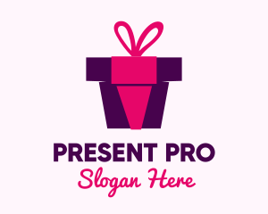 Gift - Gift Box Present logo design