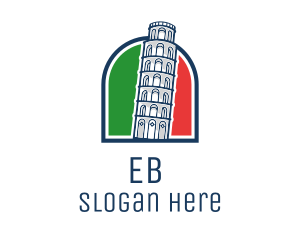 Italy Pisa Tower  Logo